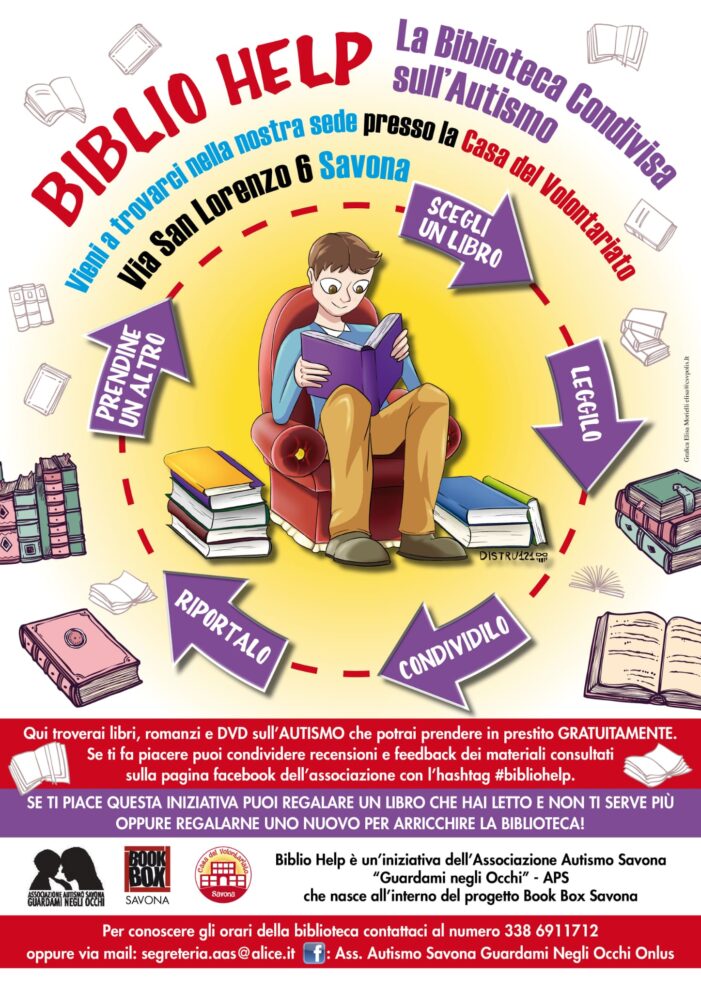 Savona – “Biblio Help” La Biblioteca Condivisa sull’Autismo!