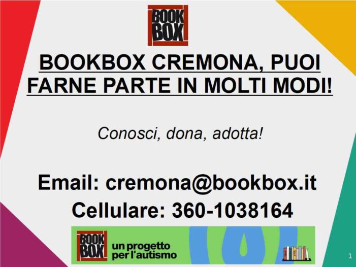 CAMPAGNA BOOKBOX CREMONA